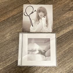 Taylor Swift Signed Tortured Poet Department 