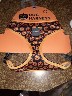 NWT dog Harness & toy bone plush
