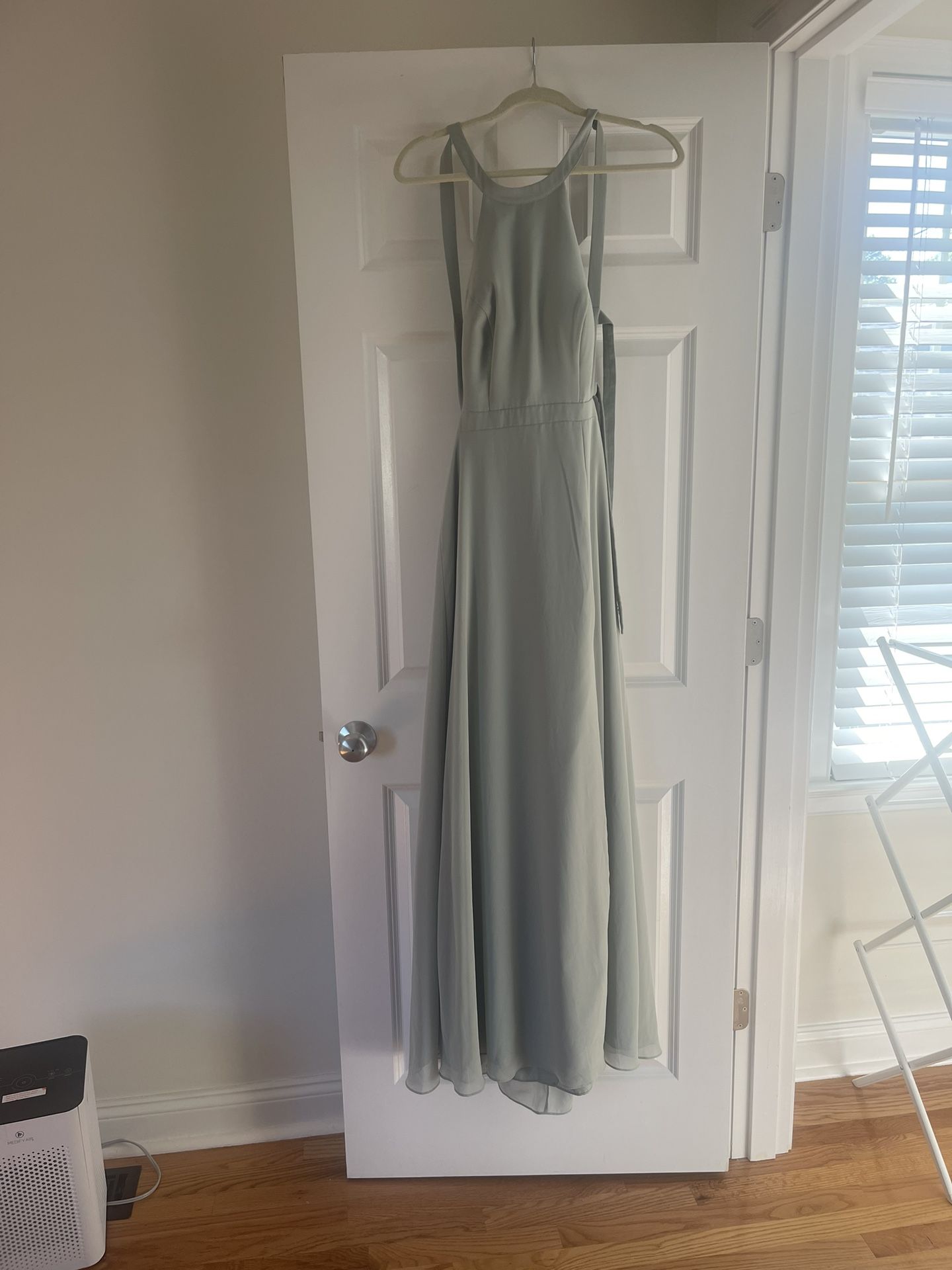 Azazie Clarice Bridesmaid Dress In Agave