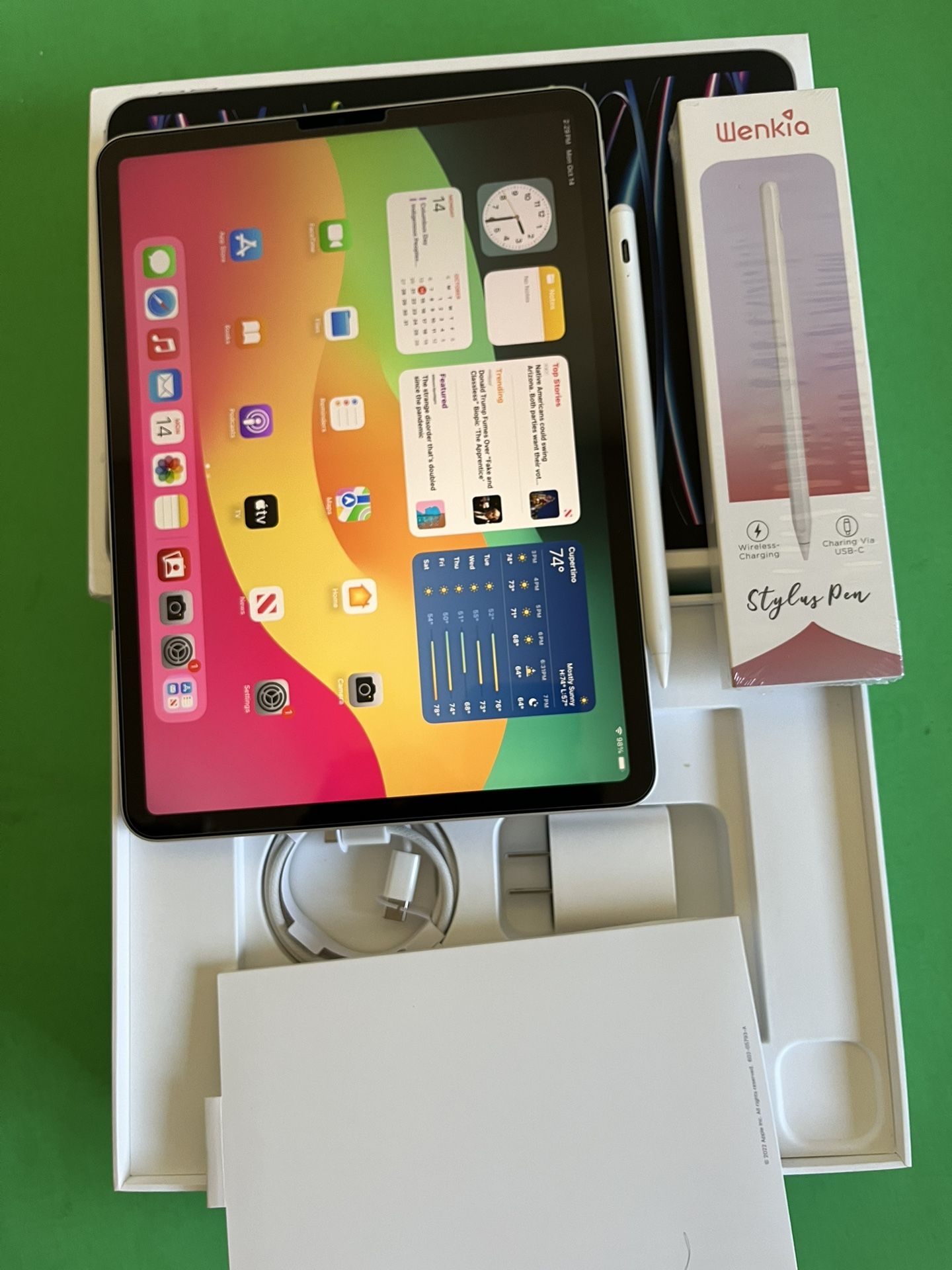 Apple iPad Pro 11 (2022 Model M2 Chip) 256GB with keyboard case