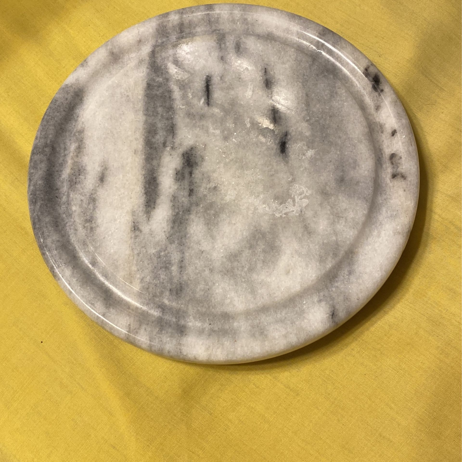 Marble Trivet, Diameter 7.5"