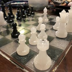 Custom Made Resin Chess Set