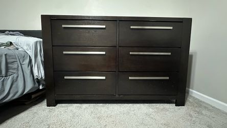 Brown dresser