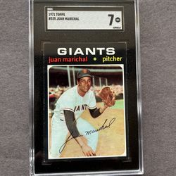 Vintage 1971 Topps #325 Juan Marichal. Negotiable 