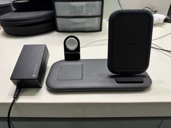 Mophie 3-in-1 Wireless Charging Stand+ – iPhone / Apple Watch / AirPods