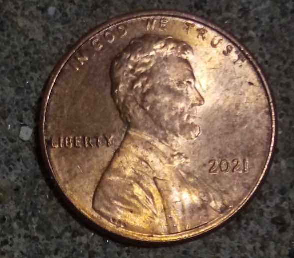 2021 No Mint Double Die Penny