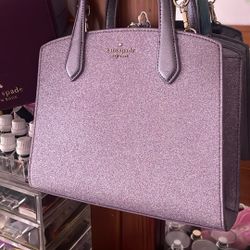 Purple Sparkly Kate Spade Purse