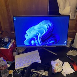 ALL IN ONE ACER COMPUTER DESK TOP WORKS PERFECT GAMEING COMPUTER 