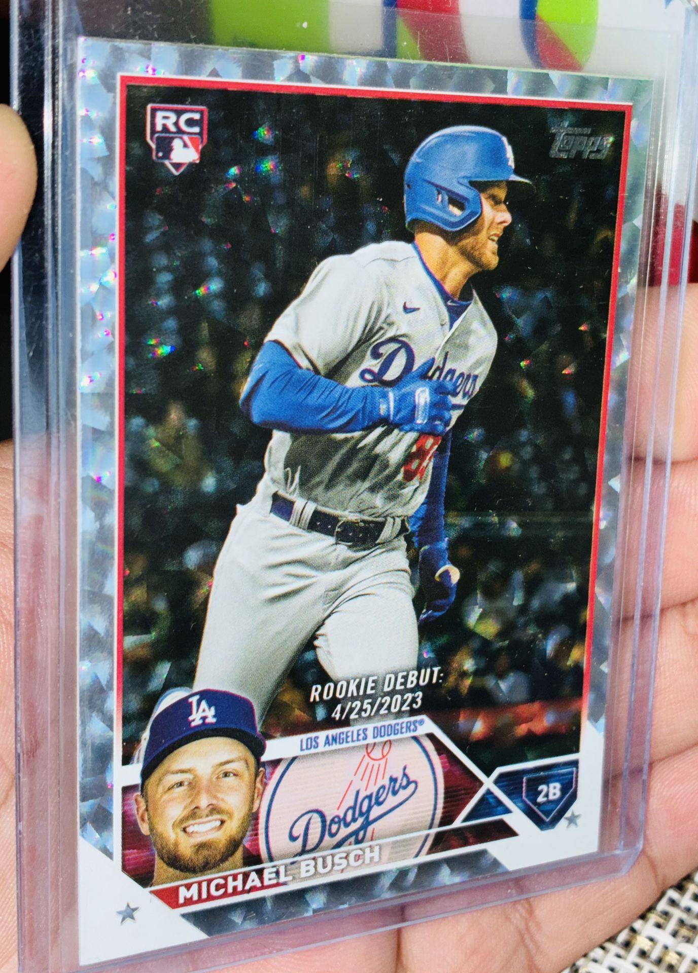 Michael Busch Rookie Card LA DODGERS/CUBS