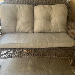 Wicker Love Seat