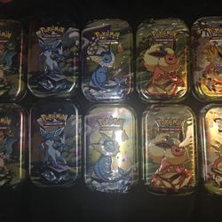 Pokemon Prismatic mini tins $30 each 