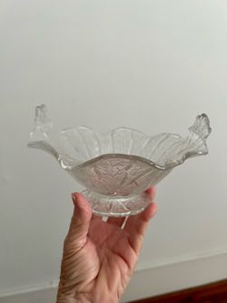 Vintage  Decorative  Small Glass Bowl