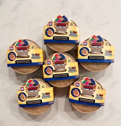LOT x6 Crazy Fun RMS Original Mystery Dumpling Gold Glitter Edition Squishy Bun Toy Gift Kids Fidget Stress Ball Chase Blind Box Viral Five Below Viny