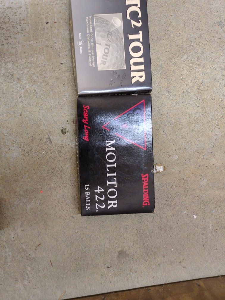 NEW golf balls