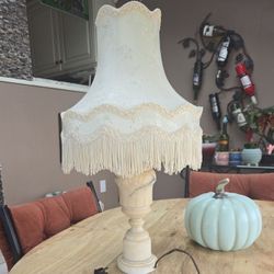 Alabaster Lamp Antique