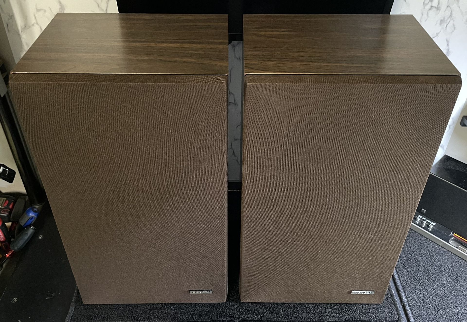 Vintage Pioneer 10” 3 Way Speakers - ALL New Drivers
