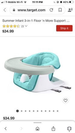Summer infant floor seat
