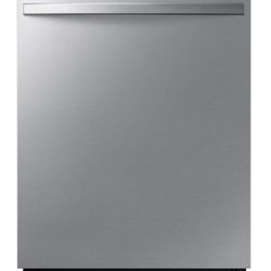 Fingerprint Resistant 53 dBA Dishwasher with Height-Adjustable Rack in Stainless Steel