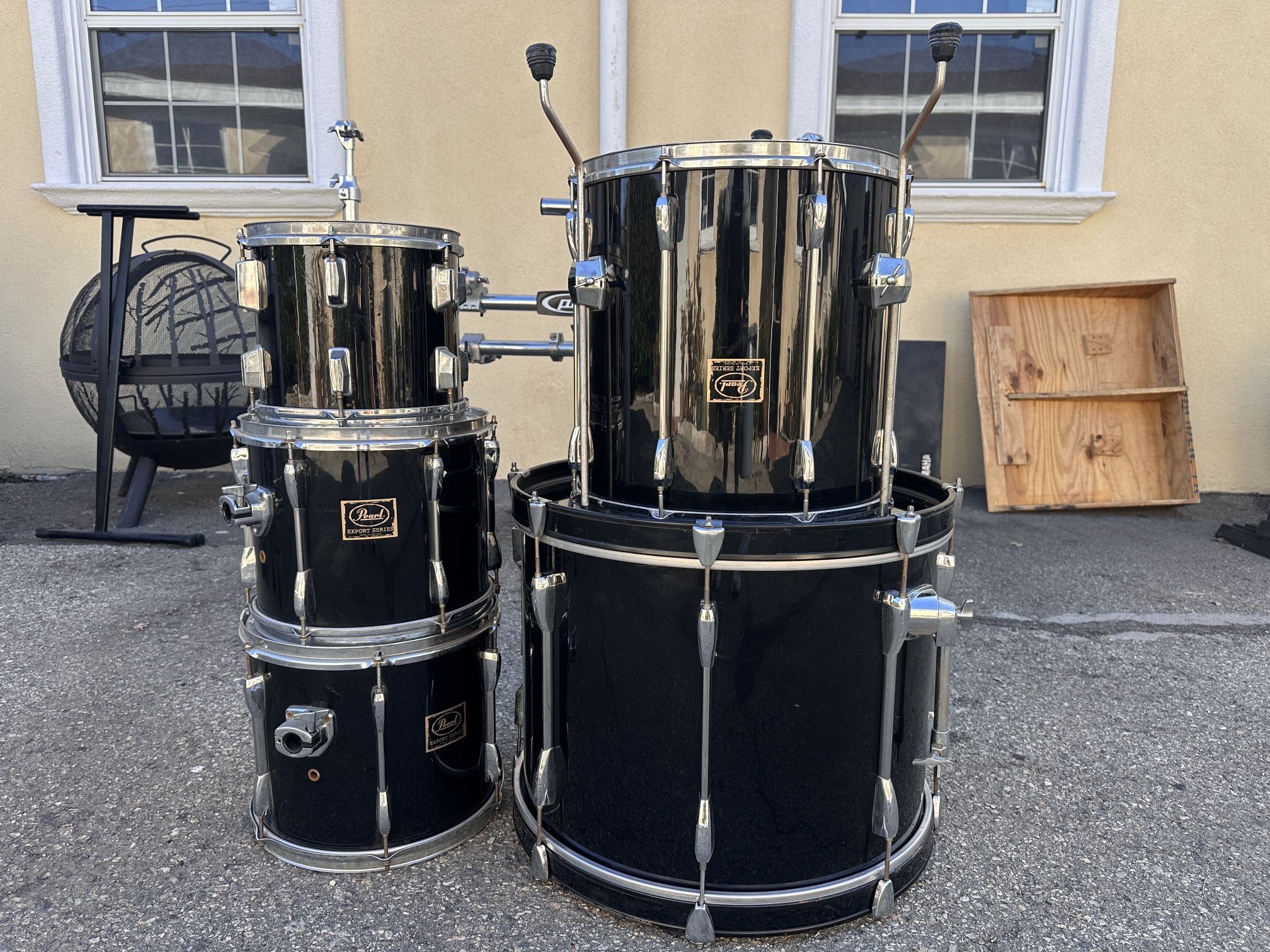 Pearl Export Series Drum Set