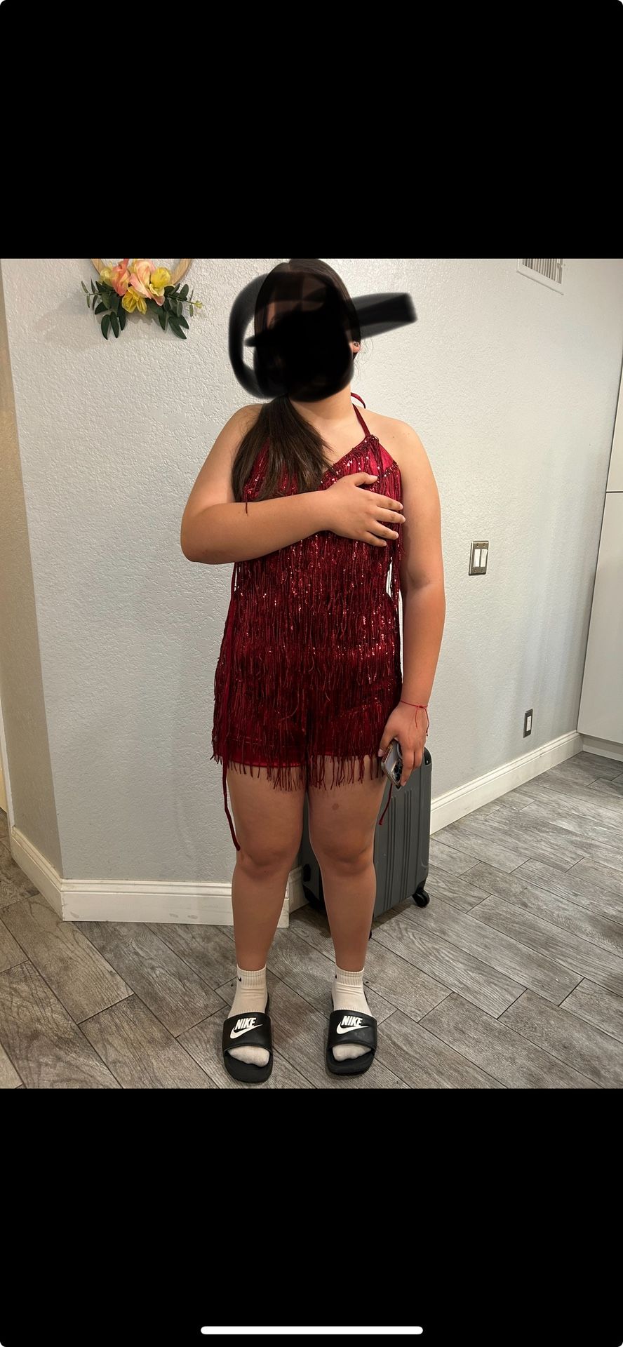 Sequence Fringe Romper 