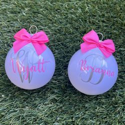 Personalized Ornaments 