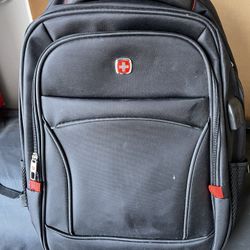 Swiss Army Backpack with Charger