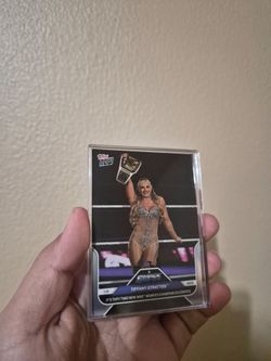 Topps Now Tiffany Stratton WWE SmackDown Card 2023