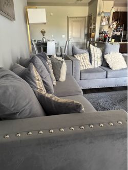 Two Piece Sofa Set