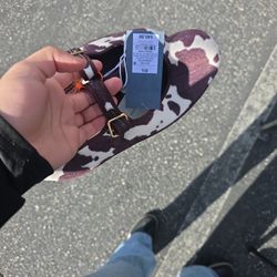 Cow Print Target  Flats 