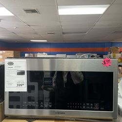  STAINLESS STEEL SAMSUNG MICROWAVE 