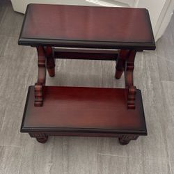 wooden stool for adults 2 scales