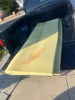 3” thick Large Foam Mattress Topper 7’x6’ Craft DIY padding