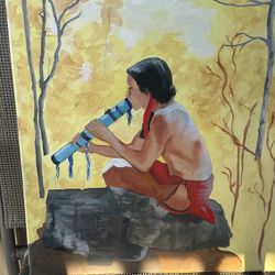 Hand Painted Native American Art