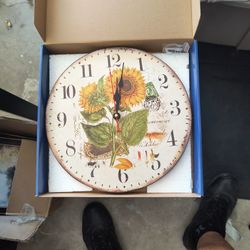 Clock, Wall, 1 Ft