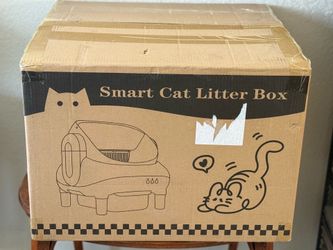 New self cleaning automatic cat litter box