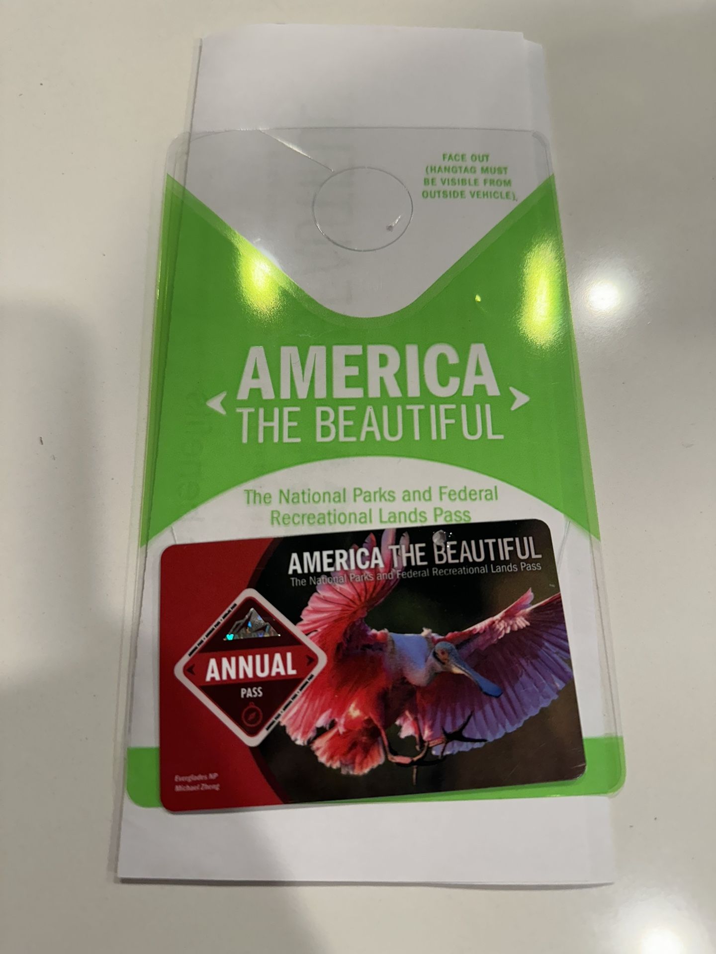 National park Annual pass