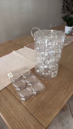 Christmas ornaments for crafting $3box