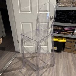 Clear Acrylic Stool