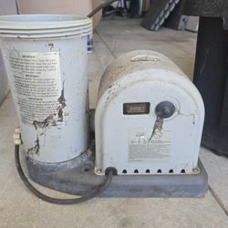 Pool Pump And Salt Water System Above Ground Pool