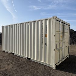 20 FOOT NEW 1-TRIP CONTAINER STD SHED,STORAGE,SHIPPING,CONEX