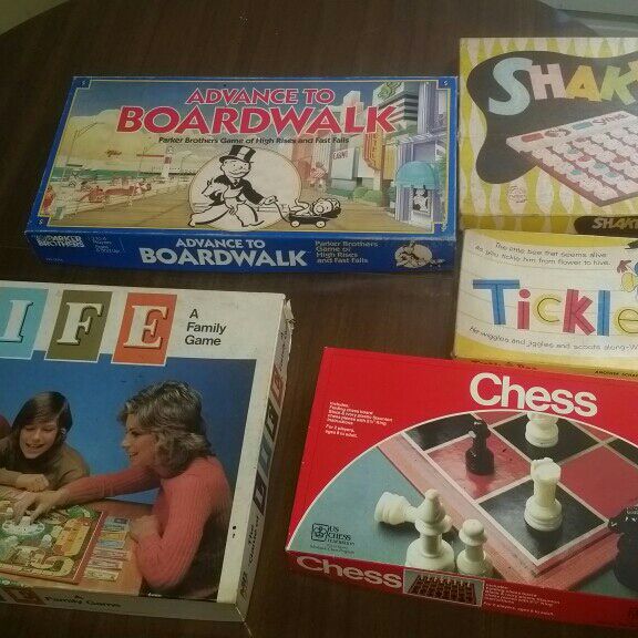 Classic 1970s Board Games