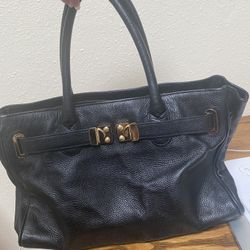 Onna enrich Leather Satchel Purse