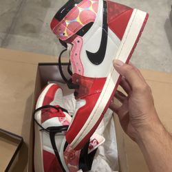 Jordan 1 Spider Man Size 9