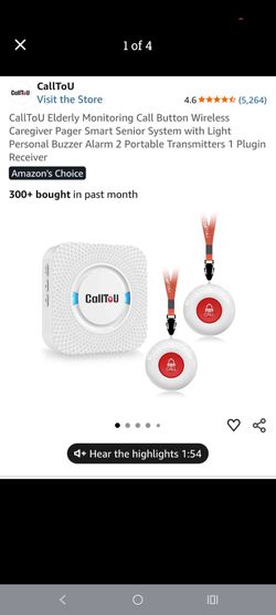 Wireless Caregiver Pager
