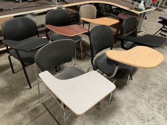 KI Tablet Arm student chairs, $35 each