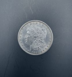 1881 CC Morgan Silver Dollar $1 Carson City Mint UNC High Grade

