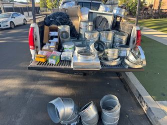 HVAC Duct Fittings and Hardware Lot