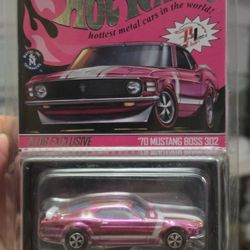 Hot Wheels RLC Pink Mustang Boss 302