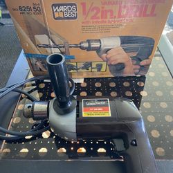 Montgomery Ward Corded 1/2” Variable Speed Drill