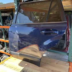 2010-2014 Subaru Outback LEFT REAR Door 